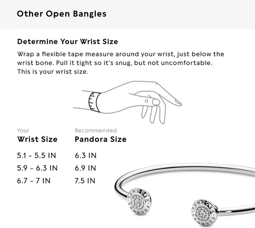 Miniatura 7 de PANDORA Pulsera de circonita cúbica distintiva de joyería en plata de ley