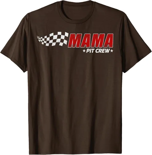 Miniatura 8 de Mama Pit Crew Race Car Birthday Family Matching Pit Crew Camiseta