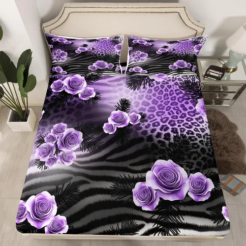 Miniatura 14 de Homewish Dreamcatcher - Juego de sábanas bajeras bohemias con mandala de 2 piezas con 1 funda de almohada, juego de sábanas bajeras de poliéster