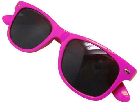 Miniatura 4 de PowerTRC Paquete de gafas de sol para niños a granel Gafas de sol de neón coloridas para fiestas, viajes a la playa, fiestas en la piscina