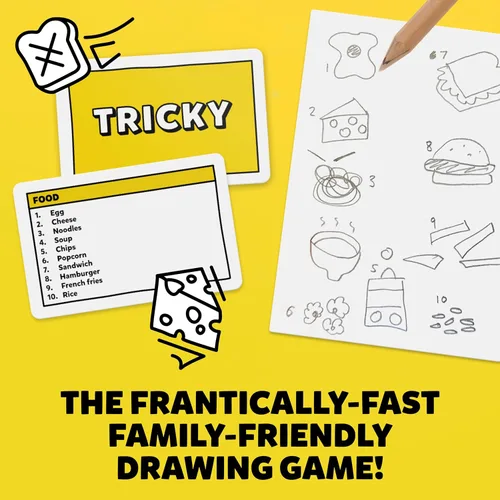 Miniatura 3 de Six Second Scribbles: El Dibujo Frenéticamente Rápido y Fantásticamente Divertido Un Juego de Fiesta Familiar para Niños, Adolescentes y Adultos