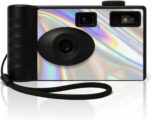 Miniatura 8 de LENSY Cámara Digital Sin Pantalla Cuatro Filtros Integrados Recargable, 8mp, Ligera, Sin Enfoque, Flash Automático, Fácil de Usar, Reutilizable