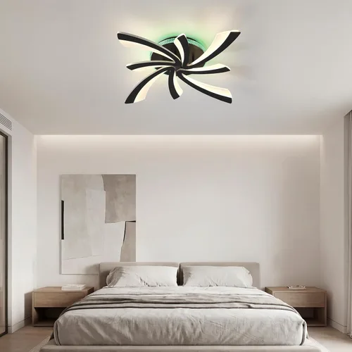 Miniatura 8 de Ceiling Lighting Fixtures, Multi Color Led Ceiling Light, Rgb Ceiling Light Led ceiling light, Indoor dimmable light, Can control color lights