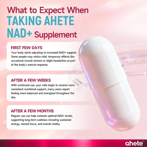 Miniatura 9 de Suplemento NAD con L-ergotioneína, PQQ, vitamina B6 y suplemento NMNH - para salud celular, apoyo energético y envejecimiento saludable para mujeres