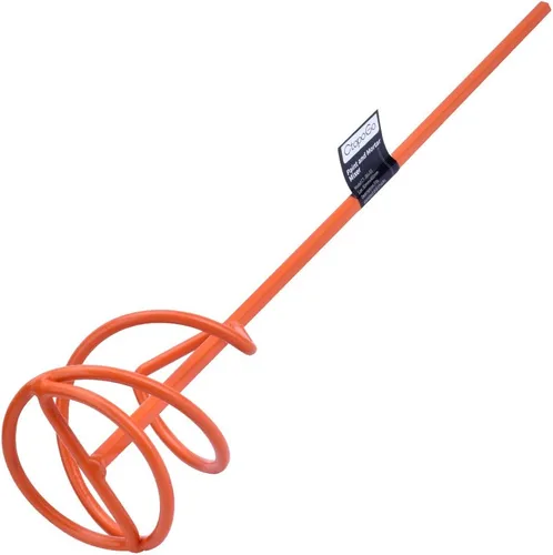 Miniatura 5 de Mezclador de Pintura y Mortero 40,6 cm de largo, 7,6 cm de diámetro, pala mezcladora para compuesto, sellador, lechada, thinset, yeso, lodo