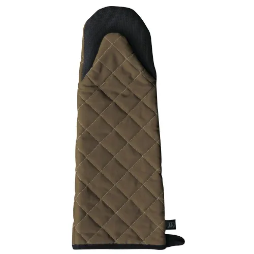 San Jamar 810PM15 - Manopla de horno de neopreno texturizado Bestgrip con protección de temperatura, con imán y WebGuard, 13 pulgadas de largo,