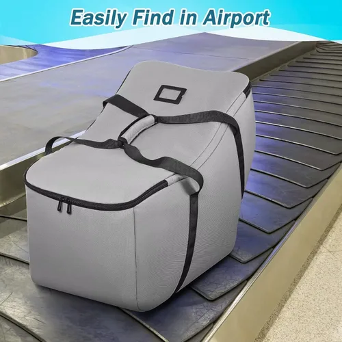 Miniatura 6 de SCTEL Bolsa de viaje para asiento de automóvil para todos los asientos y base de automóvil Nuna Pipa, cochecito de asiento de automóvil infantil