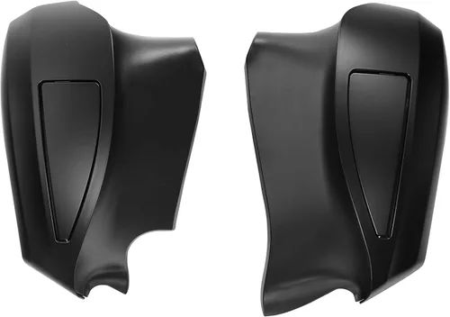 TCT-MOTORPARTS Thunder - Conjunto de carenados ventilados inferiores de humo negro para Springfield Dark Horse 2016-2024 Chieftain Roadmaster