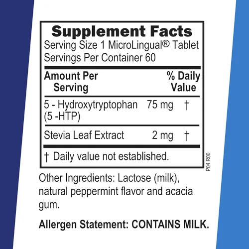 Miniatura 2 de Superior Source 5-HTP 75mg. (60 Tabletas)