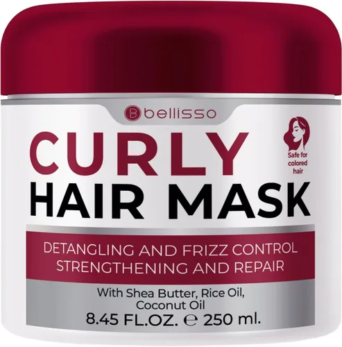 Miniatura 8 de Mascarilla de queratina para el cabello - Acondicionador profundo hidratante libre de sulfato para cabello seco, dañado y con puntas abiertas