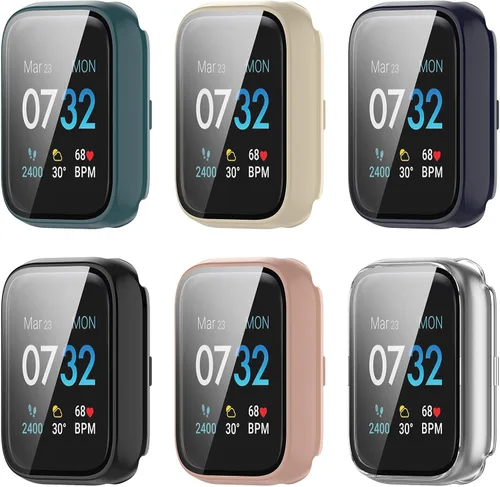 TenCloud Protector de pantalla de protección completa de policarbonato duro compatible con iTouch Air 3 de 1.732 in (6 colores)