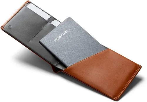 Miniatura 3 de Bellroy Billetera de viaje, titular de documentos de viaje (pasaporte, billetes, efectivo, tarjetas y bolígrafo) -, Caramelo, Wtrb