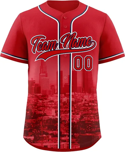Camiseta de béisbol personalizada, uniforme deportivo para hombres, mujeres y jóvenes, cosido o impreso personalizado con tu nombre y número