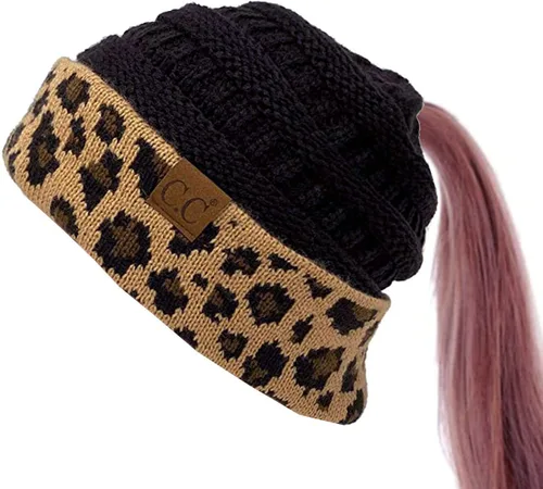 Miniatura 2 de ScarvesMe Juego de 3 bufandas y guantes para mujer, diseño de cola de caballo