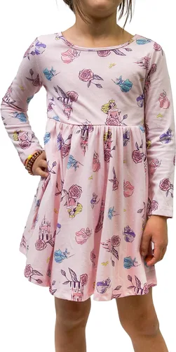 Miniatura 2 de Disney Vestido de princesa Aurora de manga larga para niña