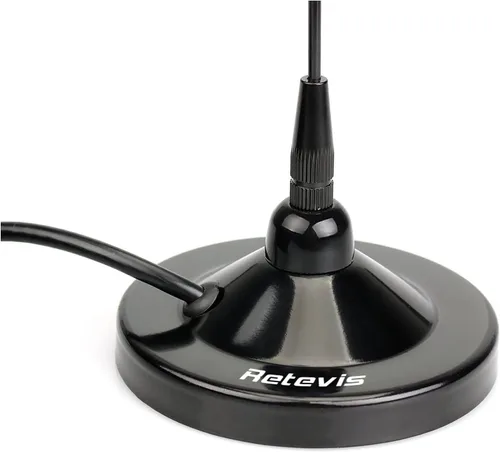 Miniatura 11 de Retevis Antena de radio jamón de doble banda de 144/430 MHz, 18.86 pulgadas, VSWR menos de 1.5, compatible con BTECH ICOM Kenwood Midland Retevis