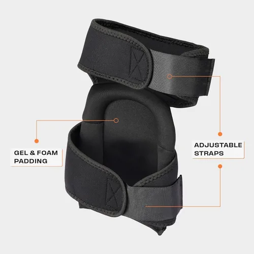 Miniatura 2 de Rodilleras Thunderbolt para Hombres de Construcción, Rodilleras de Trabajo para Hombres y Mujeres con Doble Gel para Jardinería, Colocación de NEGRO