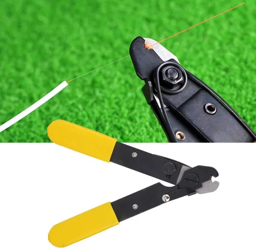 Miniatura 4 de Pelacables de alambre de 5.315 in Cable de fibra óptica Alicates cortador para cables de cobre de aluminio Herramienta de mano