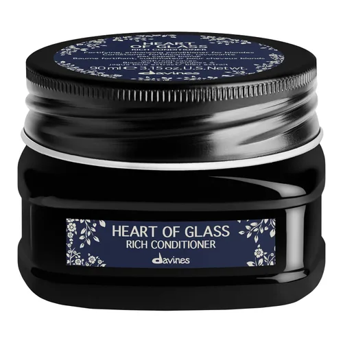 Miniatura 13 de Davines Heart of Glass Rich Conditioner, Fortifying Treatment for Blonde & Silver Hair - Biacidic Bond Complex Repairs, Brightens & Nourishes with