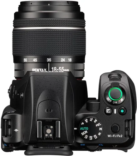Miniatura 8 de PENTAX KF APS-C Cámara digital SLR 18-55 WR kit con monitor LCD a prueba de polvo, resistente a la intemperie y de ángulo variable, color negro
