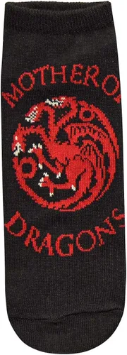 Miniatura 2 de Hyp Game of Thrones Quotes JuniorsWomens 5 Pack Ankle Socks Size 4-10