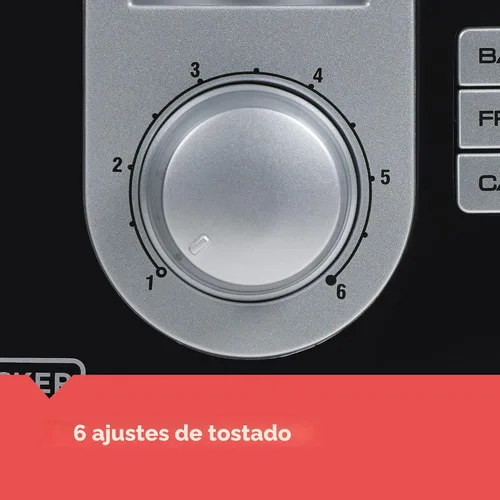 Miniatura 7 de Tostadora de ranura extra ancha de 2 rebanadas