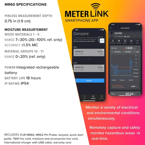 Miniatura 6 de Medidor de humedad Flir MR60