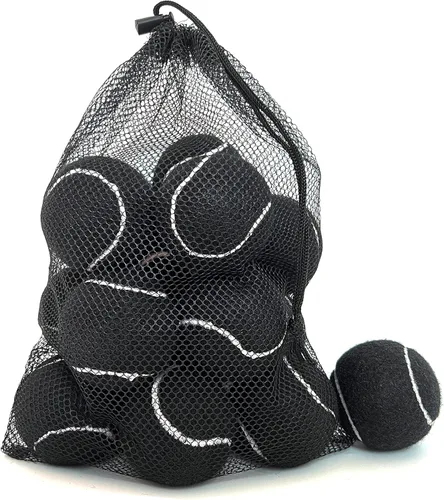 Pelotas de tenis, paquete de 12 pelotas de tenis de práctica para principiantes, entrenamiento para jugar pelotas de tenis para perros, vienen con