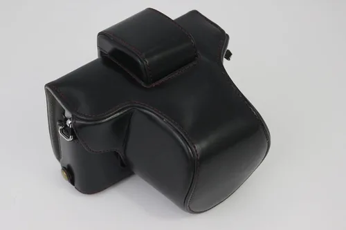 Miniatura 2 de Funda Z fc Zfc, BolinUS hecha a mano de piel sintética para cámara de cuerpo completo para Nikon Z fc Zfc con versión de apertura inferior de lente