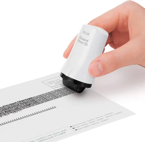Miniatura 9 de Guard Your ID Advanced 2.0 Roller Paquete de 3 para Protección contra Robo de Identidad, Kit de Sellos de Seguridad Confidenciales de Colores Xtra