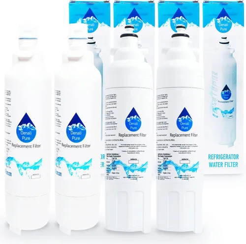Paquete de 4 filtros de agua de repuesto para refrigerador LG LMXS30776S - Compatible con LG LT800P, ADQ73613401 cartucho de filtro de agua para