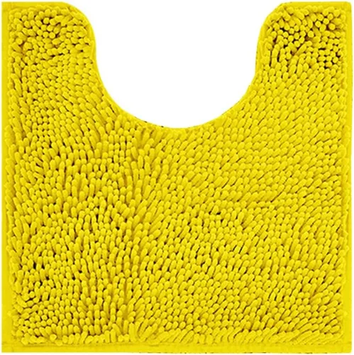 Miniatura 36 de Reyox Tapete de baño de felpilla, tapetes para inodoro en forma de U, tapete de baño de felpa suave, absorbente y peludo, tapete de contorno