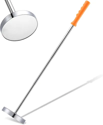 Miniatura 9 de Barredora Magnética Telescópica de 35 LB, Herramienta de Recogida con Bastón Magnético Mejorado, Recoge Clavos, Tornillos y Metal, Buscador de Negro