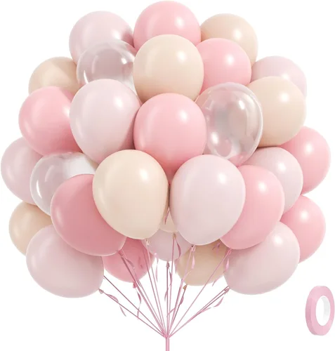 Miniatura 17 de 60 globos rojos y blancos de 12 pulgadas con globos de confeti blanco y rojo para boda, compromiso, Navidad, día de San Valentín, cumpleaños, Rojo