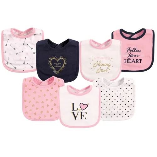 Miniatura 15 de Hudson - Babero unisex de algodón para bebé, baberos de algodón, talla única , Cactus rosa