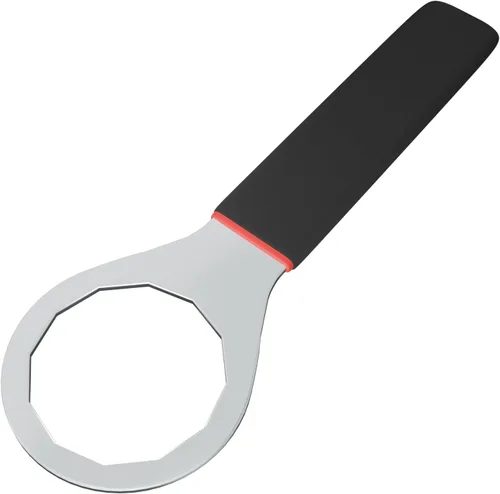 Llave de sensor de agua de 12 puntos, llave de filtro de combustible para motores diésel Duramax 6.6L de 2012 y posteriores (negro)