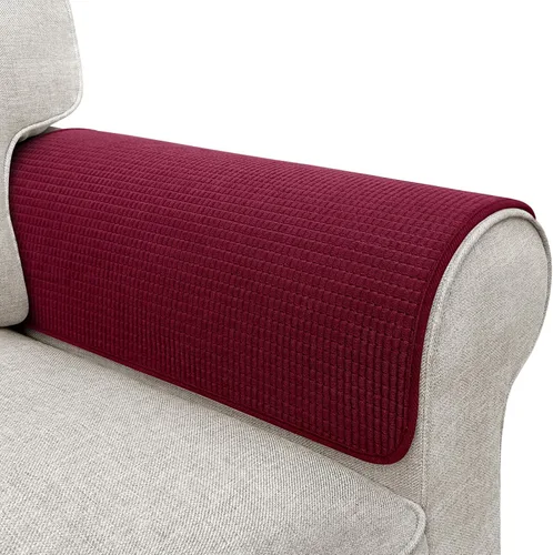 Miniatura 9 de Fundas para brazos de sofá, fundas para brazos de sofá, funda impermeable para reposabrazos de sofá, sillón, sofá de dos plazas, funda