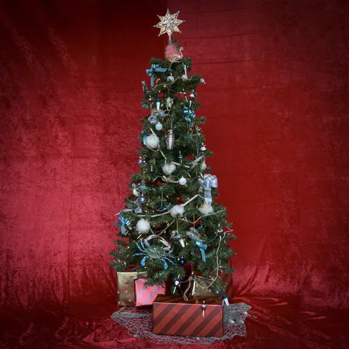 Miniatura 4 de Gurús del tesoro colgante occidental nativo americano buey vaca cráneo adorno árbol de Navidad decoración de Navidad del suroeste