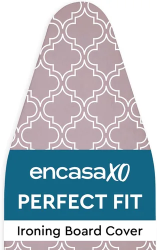 Miniatura 14 de Encasa XO Funda y almohadilla para tabla de planchar de 42 x 14 pulgadas, tamaño estándar, funda de fieltro de 0.118 pulgadas de grosor acolchada