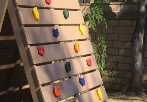 Miniatura 4 de Juego de 25 piezas coloridas con forma de nariz de cerdo con asas auxiliares azules y verdes, juego de madera para interiores y exteriores