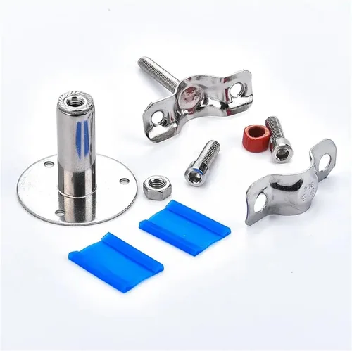 Miniatura 3 de 30-50mm Adjustable Pipe Hanger - 304 Stainless Steel Bracket for 19-108mm OD Tubes blessing(Fit 60-65mm OD Tube)