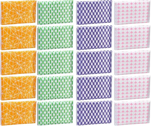 Miniatura 20 de PerKoop 100 paquetes de pañuelos de bolsillo, paquetes delgados de viaje, pañuelos faciales pequeños de tamaño billetera, papel higiénico