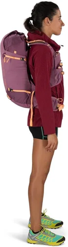 Miniatura 9 de Osprey Tempest Velocity - Mochila de senderismo para mujer, 20L, color pashmina/melón, WM/L