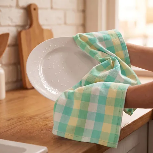Miniatura 273 de Urban Villa Toallas de cocina 100% algodón para cocina (juego de 6) 20"x30" toallas de cocina altamente absorbentes, juego de ropa de cocina