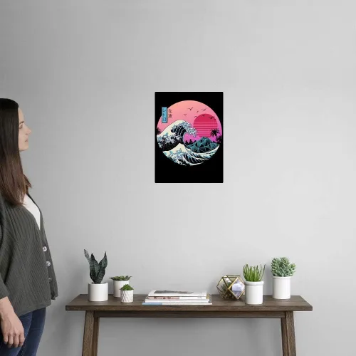 Miniatura 2 de CANVAS ON DEMAND The Great Retro Wave Wall Decal, Childrens Artwork