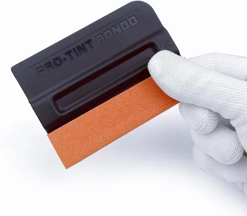 Miniatura 3 de Paquete de 3 herramientas de vinilo con borde de fieltro magnético, herramientas de envoltura de vinilo para ventana, espátula ancha para envoltura