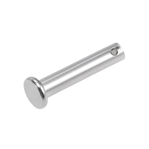 Miniatura 10 de METALLIXITY Pasadores de horquilla (0.236 x 0.787 pulgadas), 1 unidad, cabeza plana de un solo agujero, pasador de sujeción de acero inoxidable 304