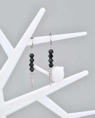 Miniatura 4 de Abitoncc Pendientes Stranger Billy Demogorgon al revés con bombilla del alfabeto, aretes colgantes de joyería para hombres, mujeres y niñas