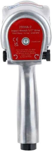 Miniatura 7 de Ingersoll Rand 231HA-2 - Llave de impacto neumática de 1/2 pulgada, yunque extendido de 2 pulgadas, súper resistente, par de torsión de 600