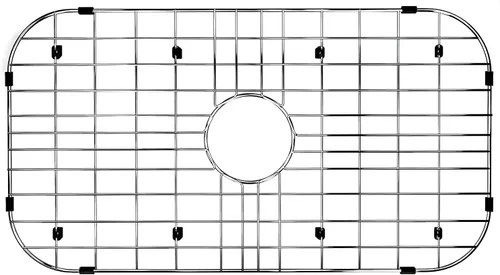 Miniatura 12 de Protector de Fregadero Grande para Fregadero de Cocina, Rejilla de Fregadero de Acero Inoxidable 28.8" X 14.8", Rejilla de Fregadero de Metal
